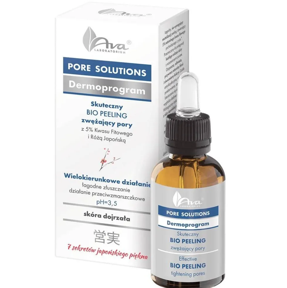 Ava Laboratorium Pore Solutions skuteczny bio peeling zwężający pory 30ml
