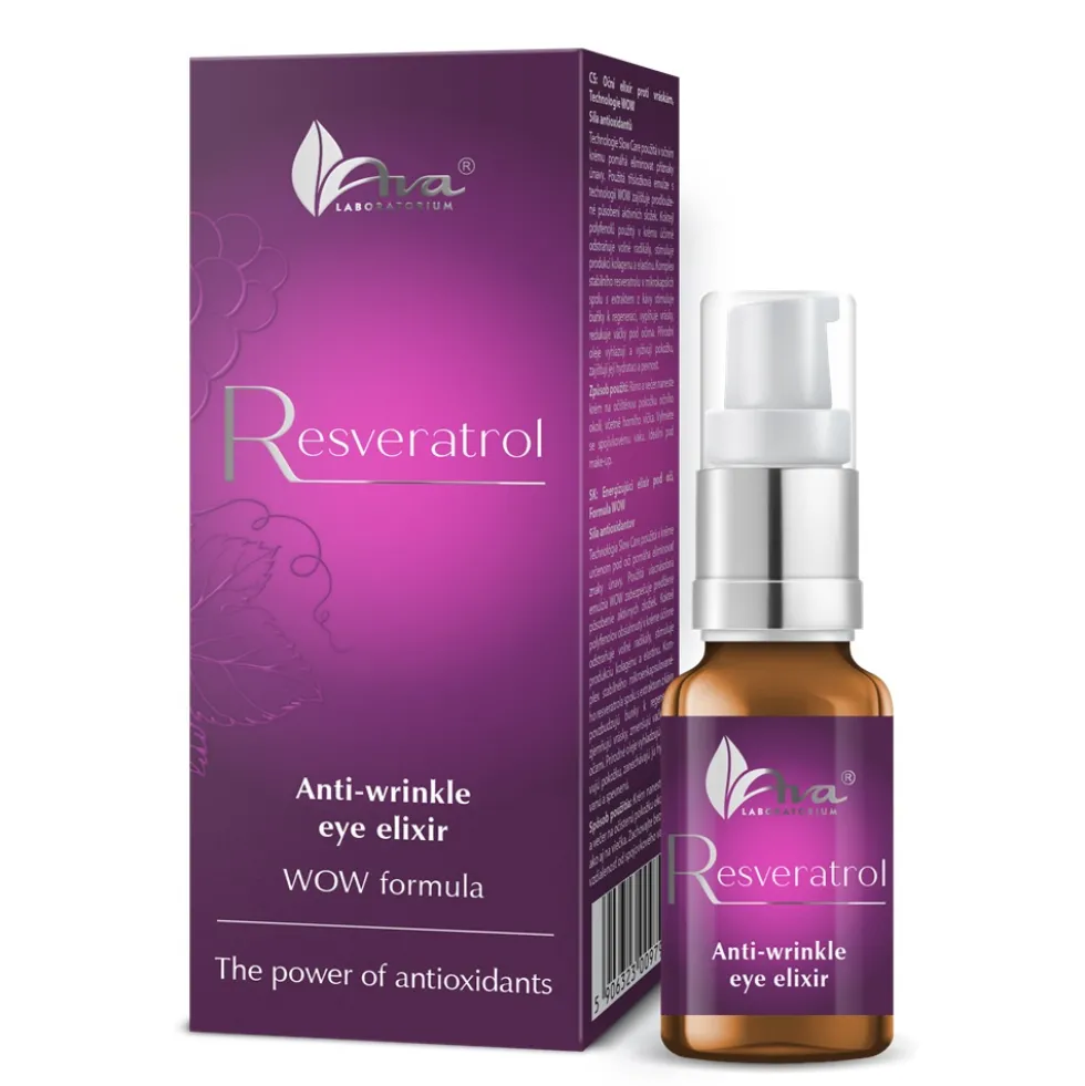 Ava Laboratorium Resveratrol przeciwzmarszczkowy eliksir pod oczy 15ml