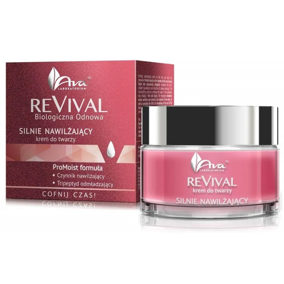 Ava Laboratorium ReVival silnie nawilżający krem do twarzy 50ml