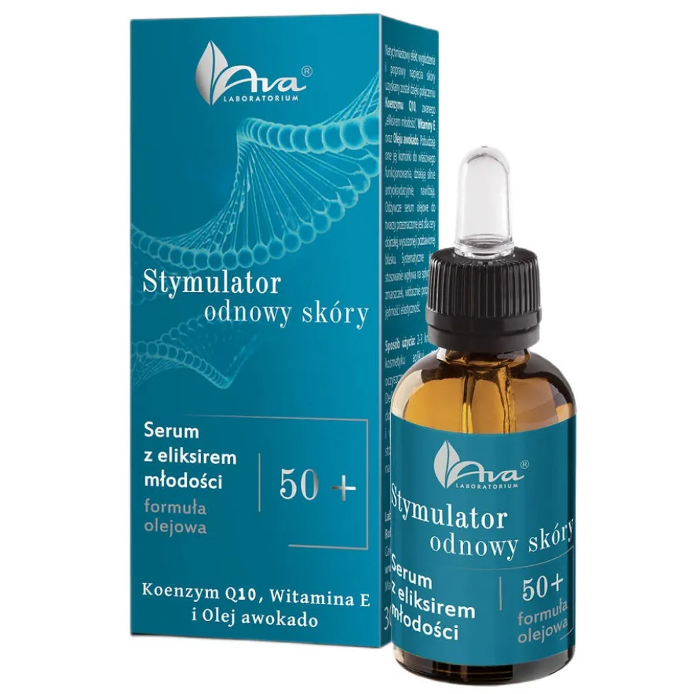 Ava Laboratorium Stymulator odnowy skóry serum z eliksirem młodości 50+ 30ml