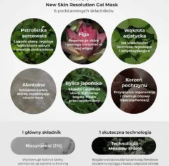 AXIS-Y New Skin Resolution Gel Mask kojąca maska żelowa 100ml