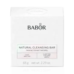 Babor Natural Cleansing Bar kostka do oczyszczania twarzy z mydelniczką 65g