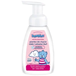 Bambino Hipoalergiczna pianka do mycia ciała i włosów 2w1 250ml