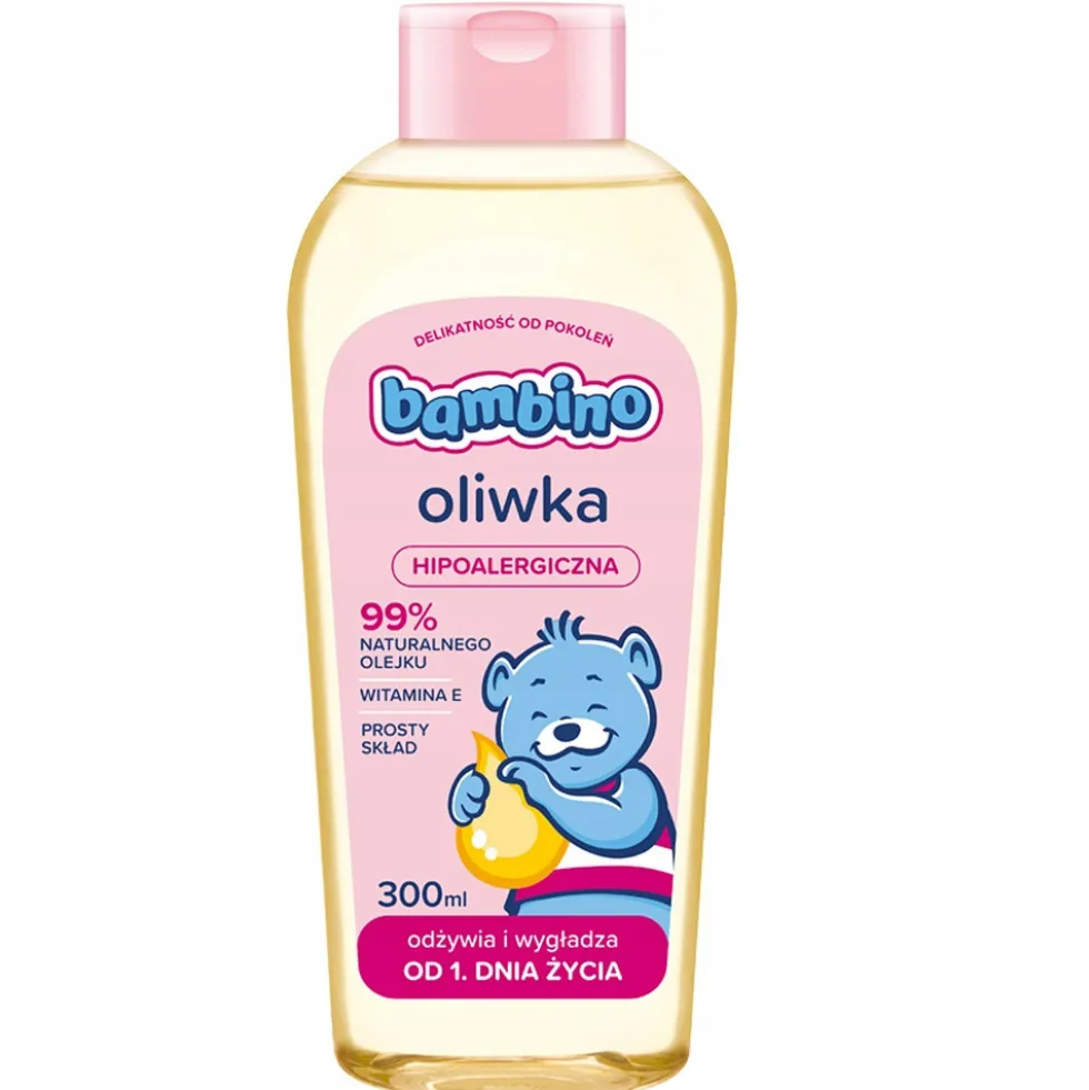 Bambino Pielęgnacyjna oliwka dla dzieci i niemowląt 300ml