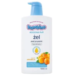Bambino Rodzina żel pod prysznic hiperdelikatny Mirabelka 1000ml