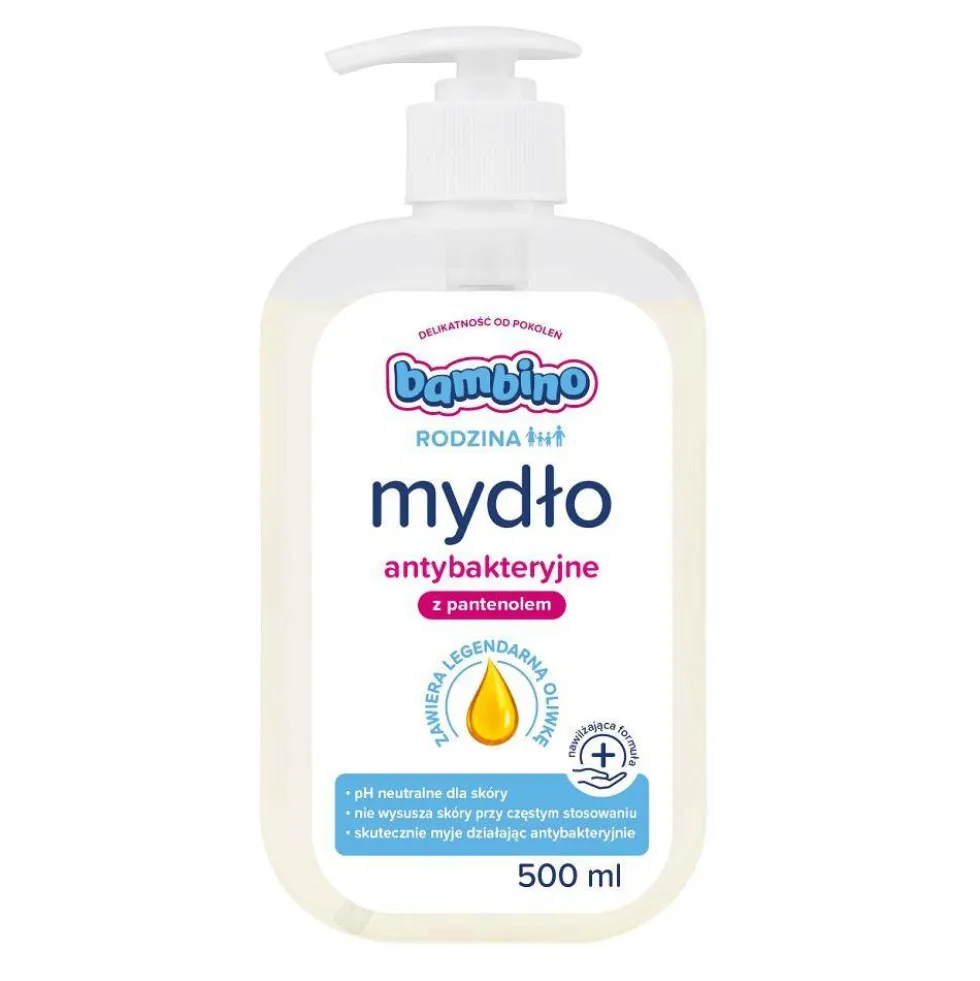 Bambino Rodzina mydło do rąk antybakteryjne 500ml