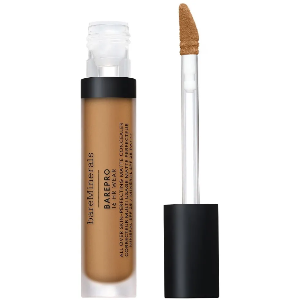 bareMinerals BarePro 16HR All Over Skin-Perfecting Matte Concealer matujący korektor do twarzy Medium 300 Warm 7.5ml