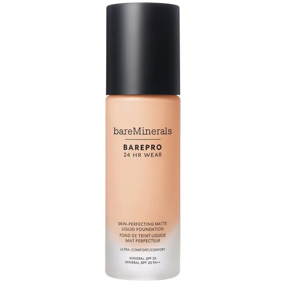 bareMinerals BarePro 24HR Wear Skin-Perfecting Matte Liquid Foundation SPF20 matujący podkład w płynie Fair 17 Neutral 30ml