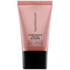 bareMinerals Complexion Rescue Blonzer bronzer i róż do policzków w kremie Kiss of Rose 15ml