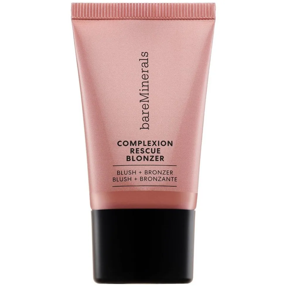 bareMinerals Complexion Rescue Blonzer bronzer i róż do policzków w kremie Kiss of Rose 15ml