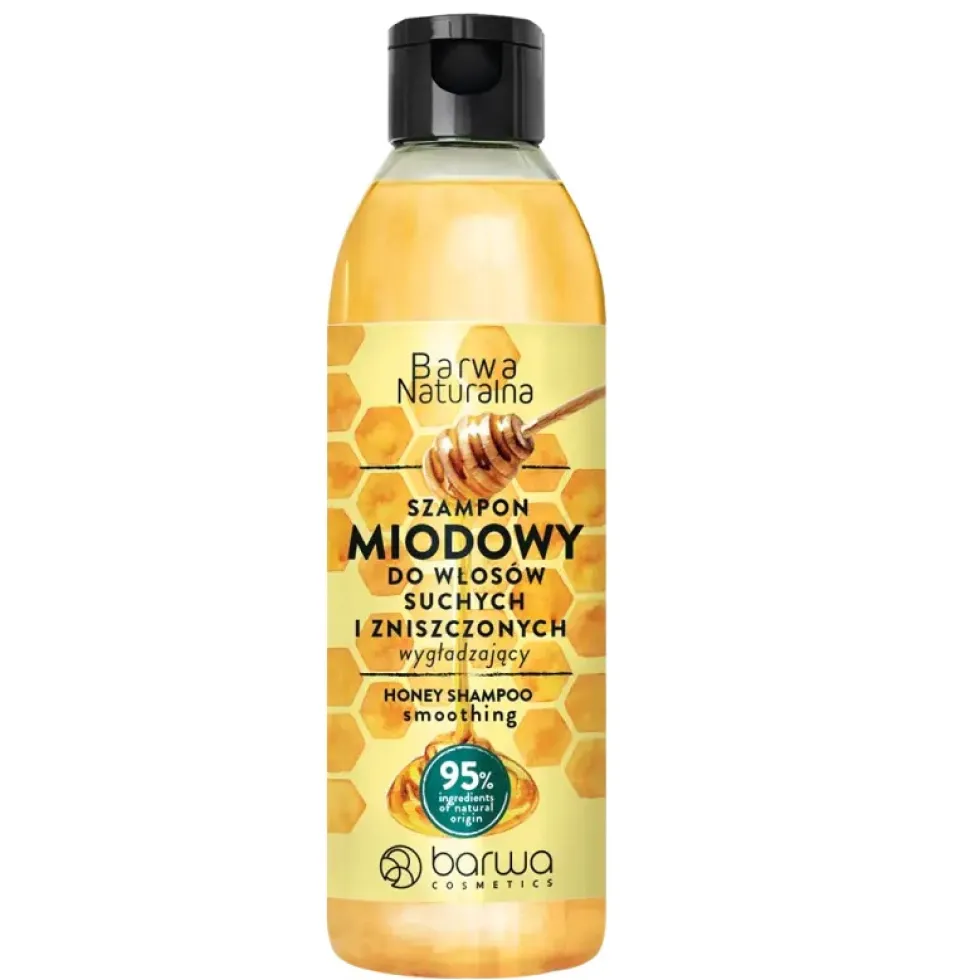 Barwa Barwa Naturalna szampon miodowy wygładzający 300ml