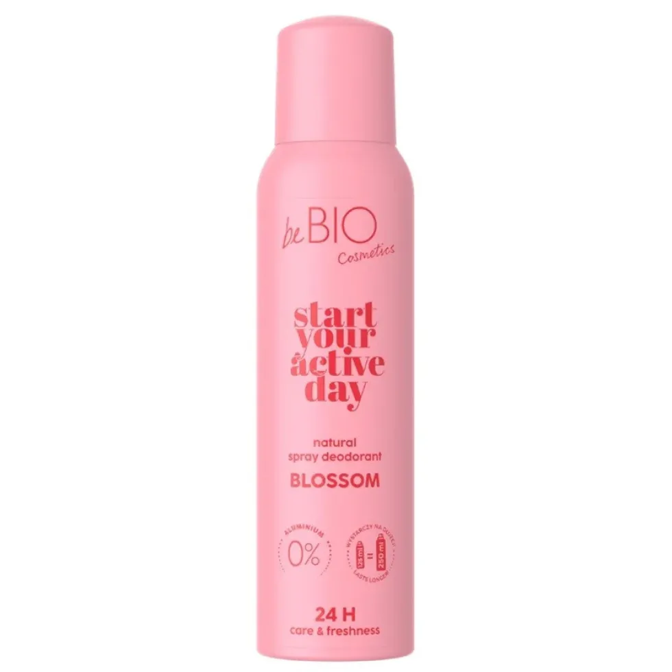 BeBio Ewa Chodakowska Start Your Active Day naturalny dezodorant w sprayu Blossom 125ml