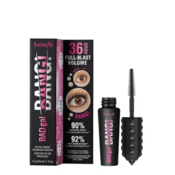 Benefit BadGal Bang! Volumizing Mascara mini pogrubiający tusz do rzęs Black 4g