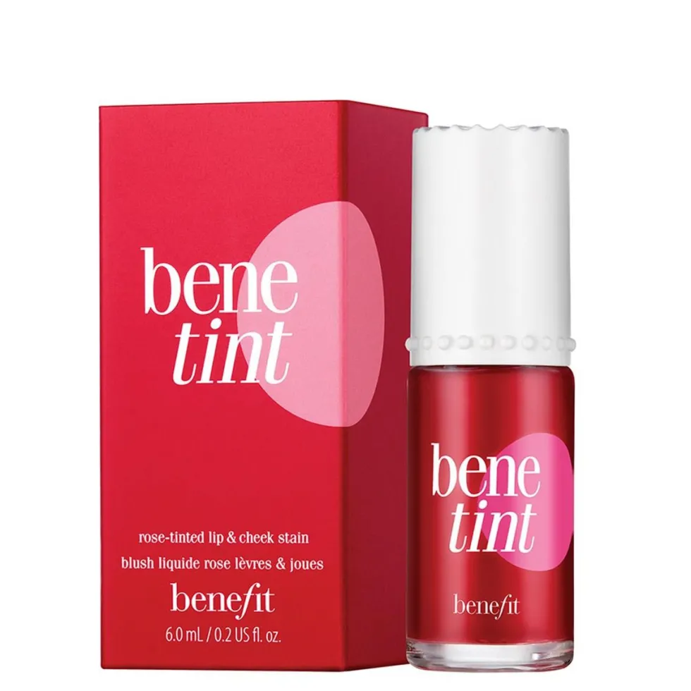 Benefit Benetint Cheek & Lip Stain róż w płynie do ust i policzków Czerwony 6ml