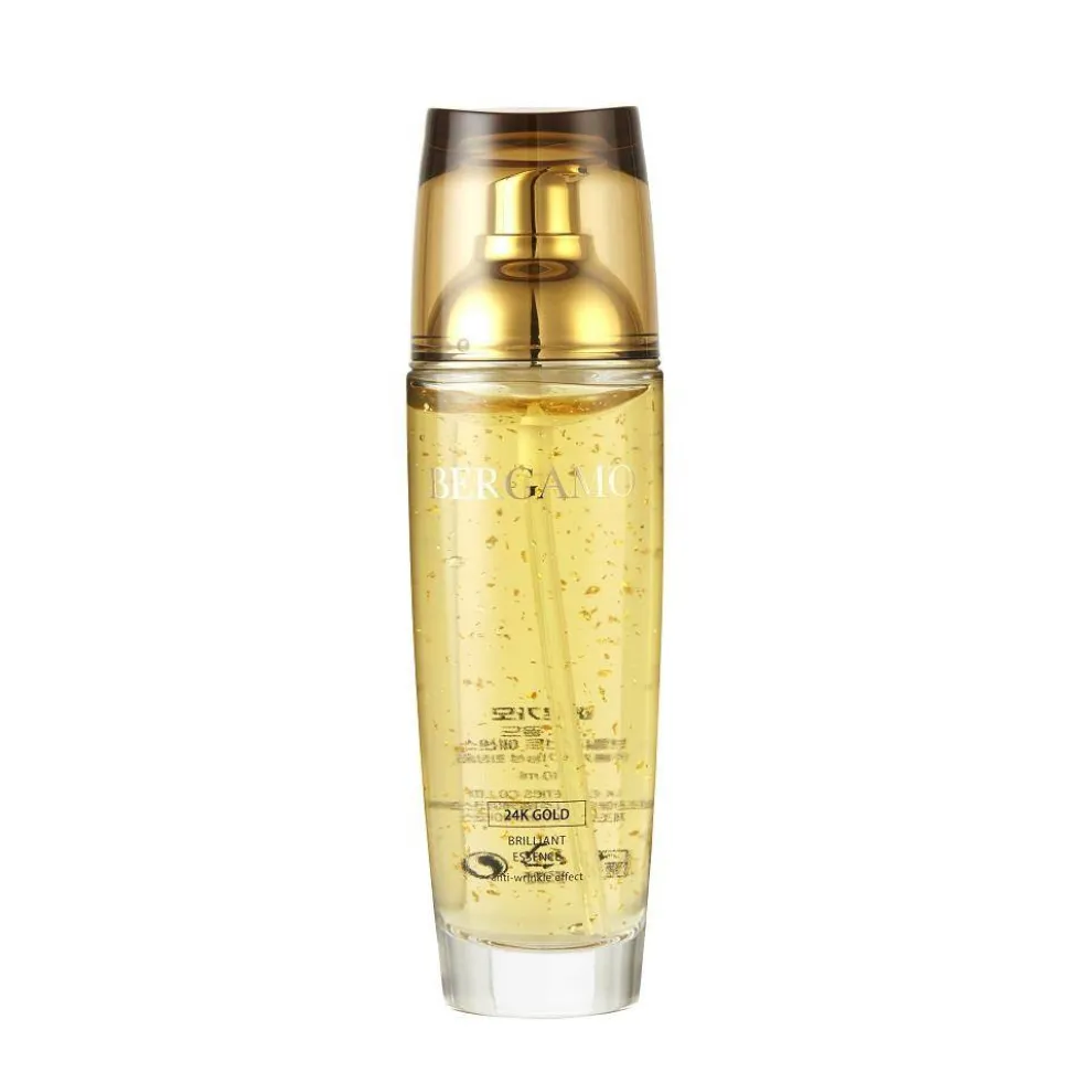 BERGAMO 24K Gold Brilliant Essence rozświetlająca esencja do twarzy 110ml