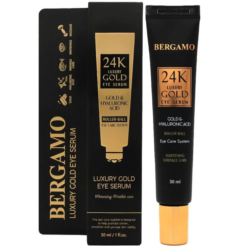 BERGAMO Luxury Gold serum pod oczy 30ml
