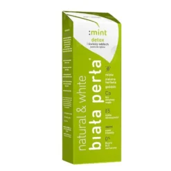 Biała Perła Mint pasta do zębów bez fluoru 75ml