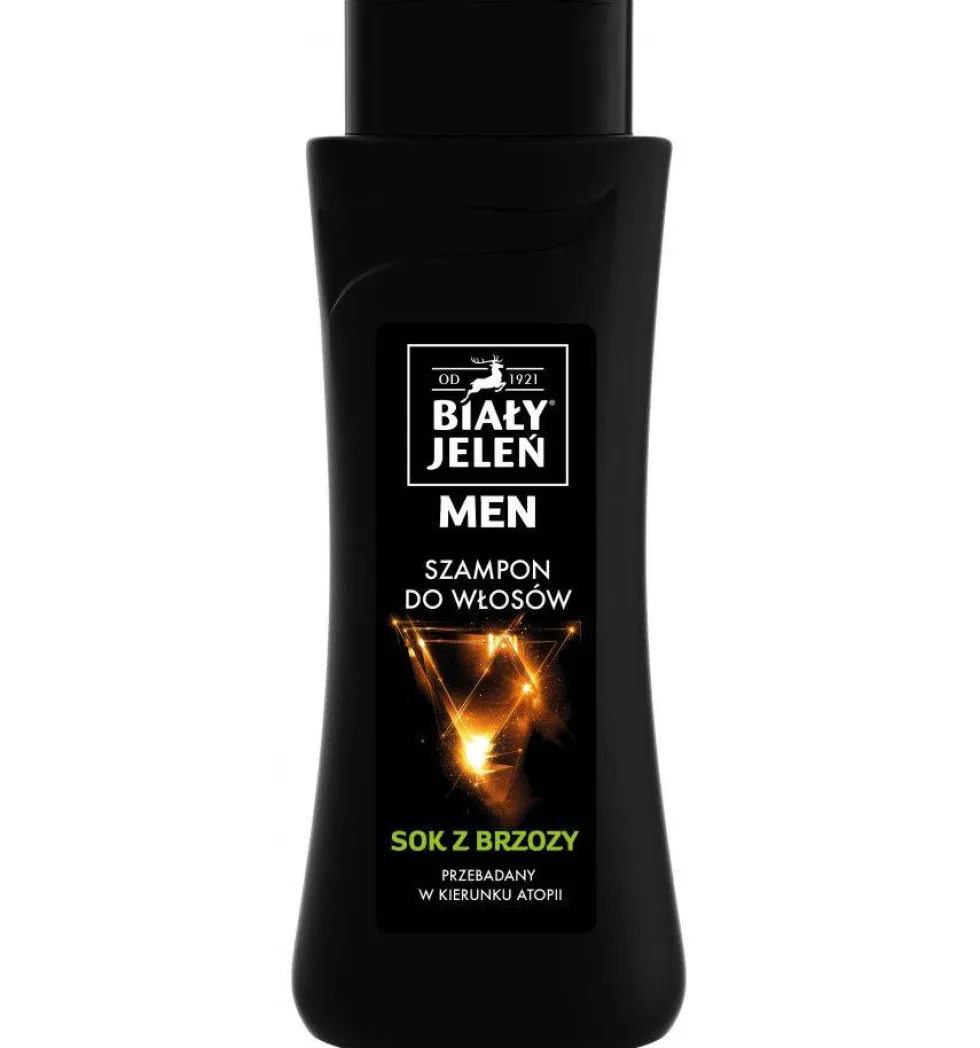 Biały Jeleń Men szampon do włosów z sokiem z brzozy 300ml