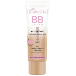 Bielenda All-In-One BB Cream multifunkcyjny krem BB SPF15 skóra mieszana i tłusta 01 Jasny 30g