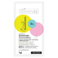Bielenda Beauty Molecules molekularna niacynamidowa maseczka 8g