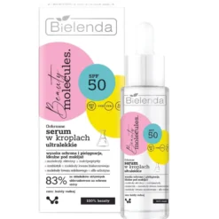 Bielenda Beauty Molecules ochronne ultralekkie serum w kroplach SPF50 30ml