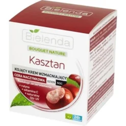 Bielenda Bouquet Nature Kasztan kojący krem wzmacniający na dzień i noc 50ml