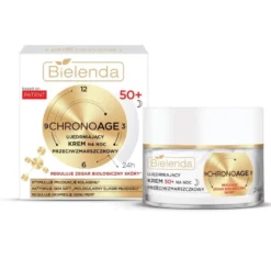 Bielenda Chrono Age ujędrniający krem przeciwzmarszczkowy na noc 50+ 50ml