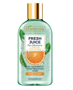 Bielenda Fresh Juice płyn micelarny nawilżający z wodą cytrusową Pomarańcza 500ml