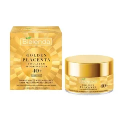 Bielenda Golden Placenta 40+ nawilżająco-wygładzający krem przeciwzmarszczkowy 50ml