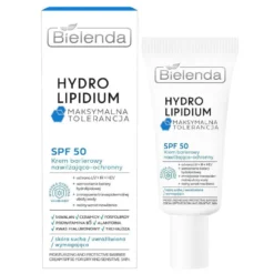 Bielenda Hydro Lipidium krem barierowy SPF50 nawilżająco-ochronny 30ml