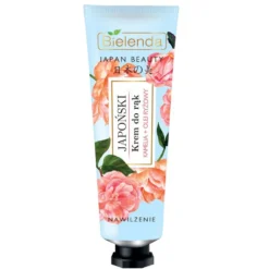 Bielenda Japan Beauty japoński krem do rąk Kamelia + Olejek ryżowy 50ml