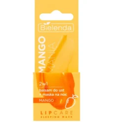 Bielenda Lip Care balsam do ust + maska na noc 2w1 Melon Mania 10g