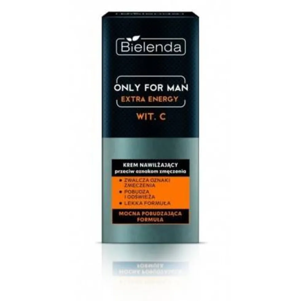 Bielenda Only For Man Extra Energy nawilżający krem przeciw oznakom zmęczenia 50ml
