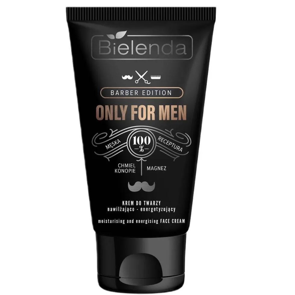 Bielenda Only For Men Barber Edition krem nawilżająco-energetyzujący 50ml