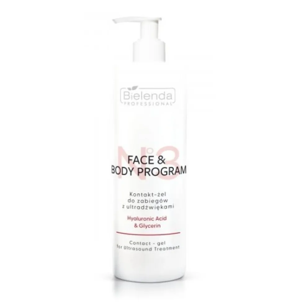 Bielenda Professional Contact-Gel For Ultrasound Treatments kontakt-żel do zabiegów z ultradźwiękami 500g