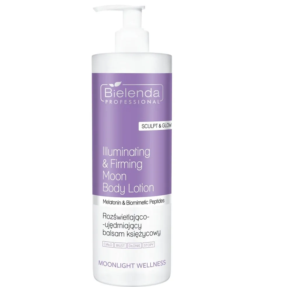Bielenda Professional Moonlight Wellness rozświetlająco-ujędrniający balsam księżycowy 500ml