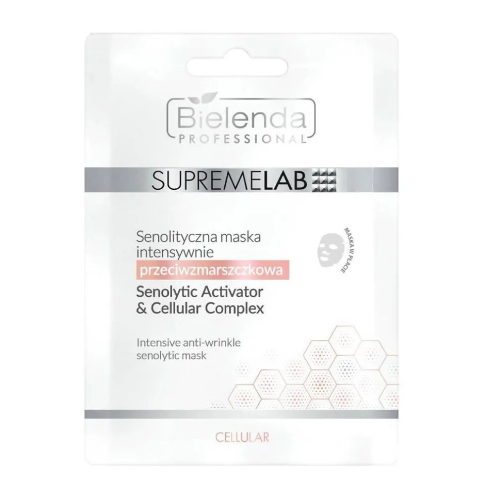 Bielenda Professional SupremeLab Cellular senolityczna maska intensywnie przeciwzmarszczkowa