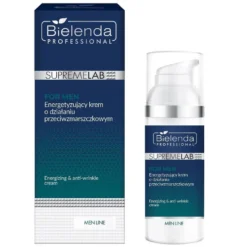 Bielenda Professional SupremeLab For Men energetyzujący krem o działaniu przeciwzmarszczkowym 50ml