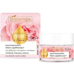 Bielenda Royal Rose Elixir przeciwzmarszczkowy krem ujędrniający 50+ 50ml
