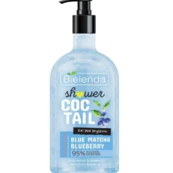 Bielenda Shower Cocktail energetyzujący żel pod prysznic Blue Matcha + Blueberry 400ml