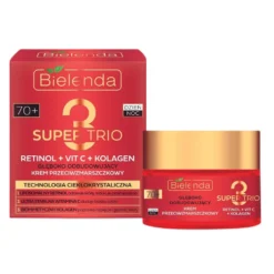 Bielenda Super Trio głęboko odbudowujący krem przeciwzmarszczkowy 70+ 50ml