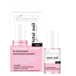 Bielenda Total Nail Pro-Care odżywka-serum do ekstremalnie zniszczonych paznokci 5w1 10ml