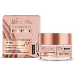 Bielenda Ujędrniające Peptydy 70+ ujędrniająco-odbudowujący krem przeciwzmarszczkowy na dzień i noc 50ml