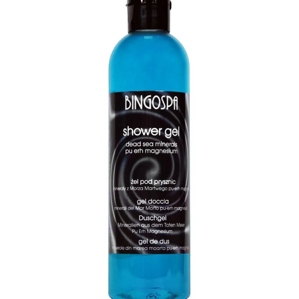 BingoSpa Żel pod prysznic Minerały z Morza Martwego i Pu-Erh i Magnez 300ml