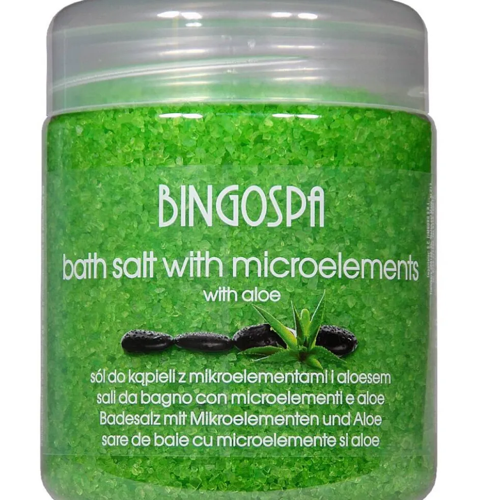 BingoSpa Sól do kąpieli z mikroelementami i aloesem 550g