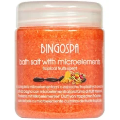 BingoSpa Sól do kąpieli z mikroelementami o zapachu owoców tropikalnych 550g