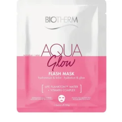 Biotherm Aqua Glow Flash Mask nawilżająca maseczka w płachcie do twarzy 31g