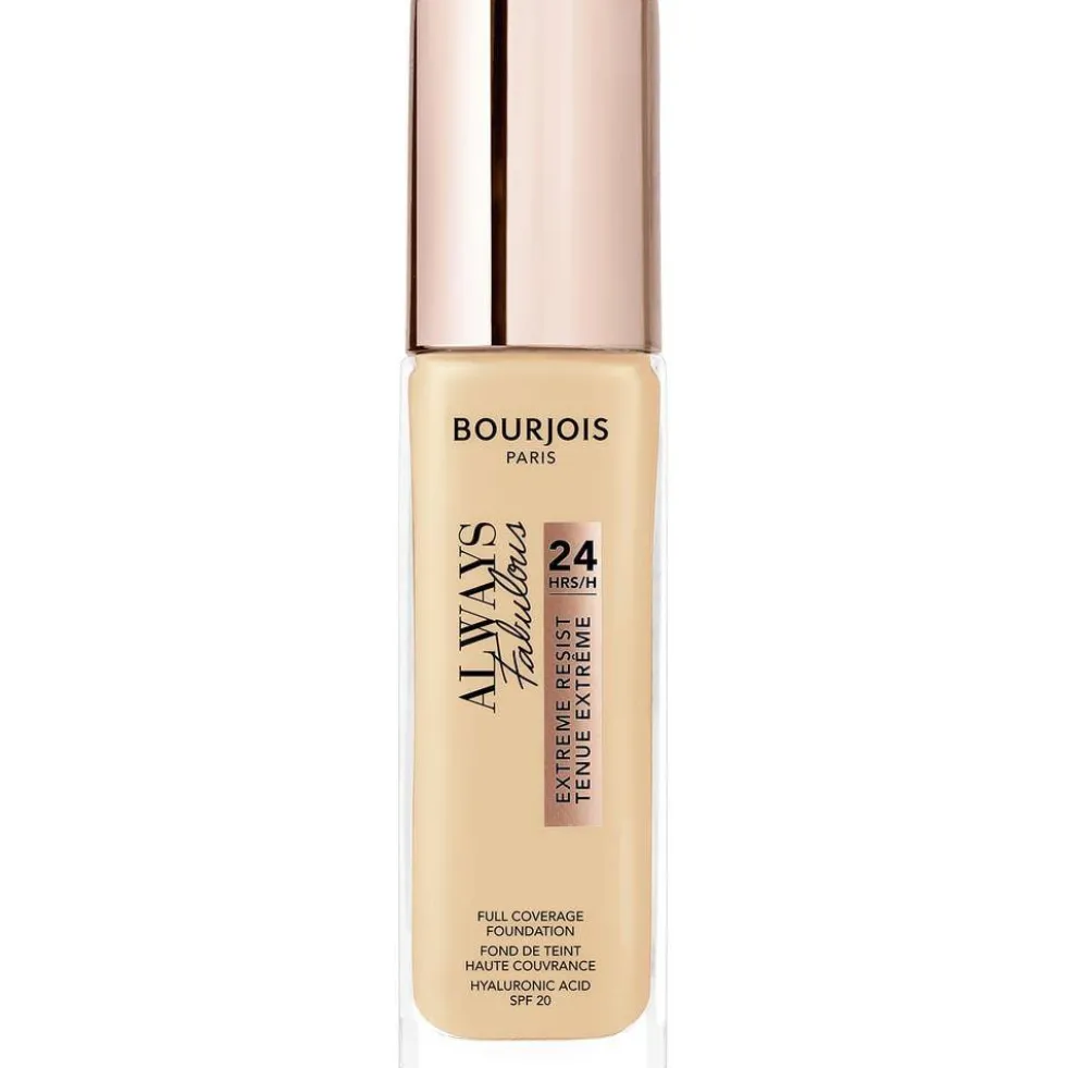 Bourjois Always Fabulous Extreme Resist Foundation SPF20 kryjący podkład do twarzy 110 Light Vanilla 30ml
