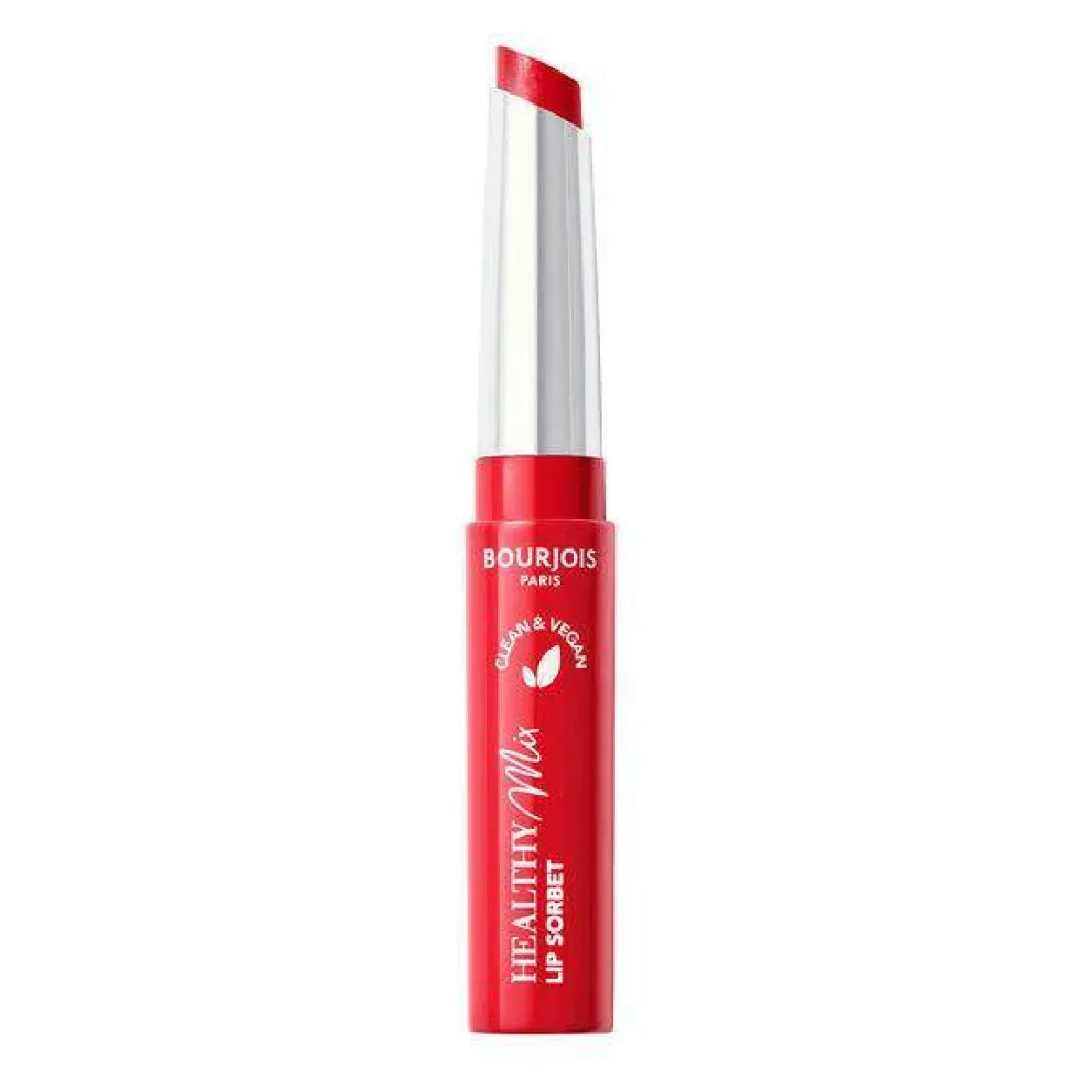 Bourjois Healthy Mix Clean Lip Sorbet wegańska pomadka nawilżająca do ust 02 Red Freshing 7.4g