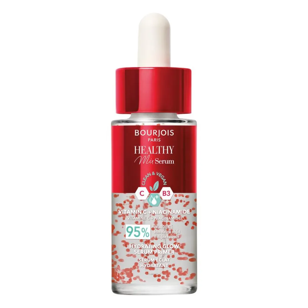 Bourjois Healthy Mix Serum Primer rozświetlający primer-serum do twarzy z witaminą C i niacynamidem 30ml